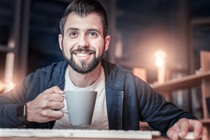 image of smiling man