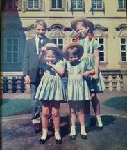 Theodora Schiro and Siblings Image of Theodora Schiro and siblings as children