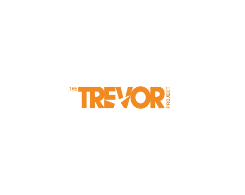 Clickable image of the Trevor Project logo